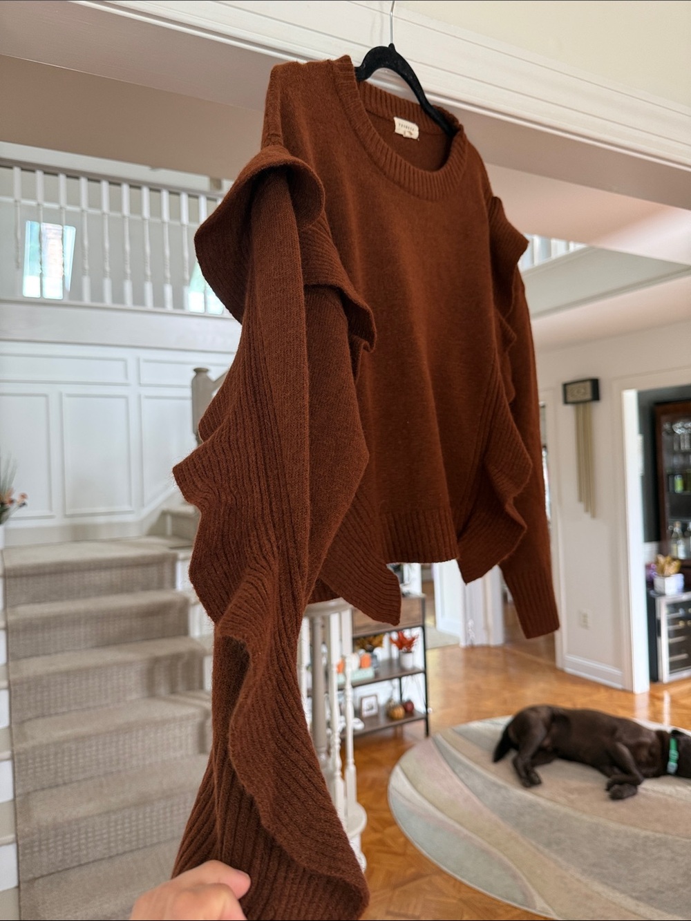 Promesa Ruffle Sweater - Picture 2 of 6